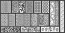Decorative CNC Screen Panels Collection Vector Files