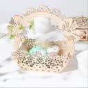 Decorative Easter Basket Laser Cut Vector File