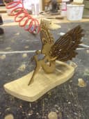 Decorative Fairy Statue Laser Cut File - Free Vector Download