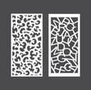 Decorative Jali and Typography Panels for Laser Cutting (CDR)