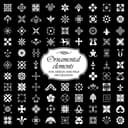 Decorative Ornamental Elements Collection Vector File