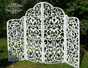 Decorative Ornate Room Divider Screen Vector File