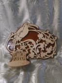 Decorative Toucan Wall Shelf Laser Cut Vector Plan