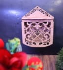 Decorative Wall Mounted Key Holder Laser Cut Vector File