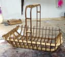 Decorative Wooden Basket Laser Cut Vector Plan (DXF)