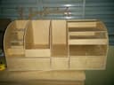 Desktop Multipurpose Organizer Laser Cut Vector Plan