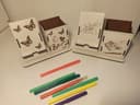 Desktop Organizer with Phone Stand Laser Cut Vector File