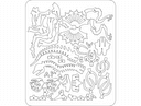 Dilophosaurus 3D Puzzle Laser Cut File DXF