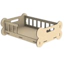DIY Laser Cut Puppy Dog Bed - Free Vector File