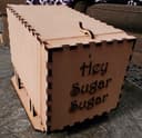 DIY Laser Cut Sugar Dispenser Box SVG Plan