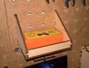 DIY Pegboard Shelf Laser Cut Vector File