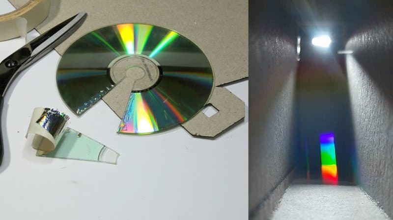 DIY Spectroscope for Science Projects Laser Cut Vector File