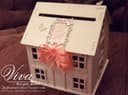 DIY Wedding Card House Box Laser Cut Vector File