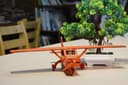 DIY Wooden Airplane 3D Puzzle Laser Cut Vector File