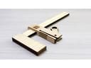 DIY Wooden Bar Clamp Laser Cut Vector File (DXF)