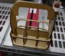 DIY Wooden Bottle Caddy Laser Cut Vector File