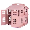 DIY Wooden Dollhouse 3D Puzzle Vector for Laser Cutting