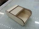 DIY Wooden Rolltop Storage Box Laser Cut Vector File