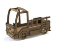 DIY Wooden Truck Toy 3D Puzzle Vector Plan for Laser Cutting