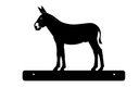 Donkey Silhouette Sign Vector File for Laser Cutting DXF