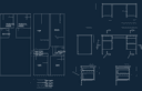 Double Pedestal Office Desk DXF Vector File for CNC