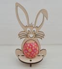 Easter Bunny Egg Holder Laser Cut Vector Plan
