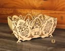 Easter Egg Basket Laser Cut Vector Plan