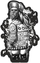 Edgy Streetwear Girl Sticker Vector Design