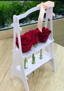 Eiffel Tower Flower Stand Laser Cut Vector File