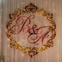 Elegant Baroque Monogram Frame Laser Cut Vector File