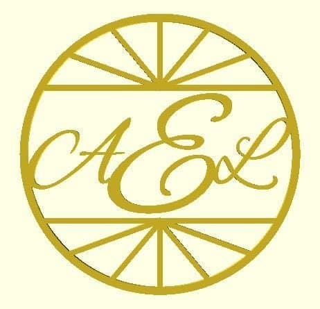 Elegant Circular Monogram Coaster Vector Laser Cut File