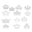 Elegant Crown Collection Vector Set for Laser Cutting DXF