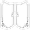 Elegant Decorative Cabinet Doors DXF Vector File