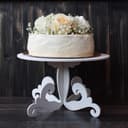 Elegant Decorative Cake Stand Laser Cut File Free Vector