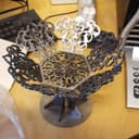 Elegant Decorative Fruit Bowl Laser Cut Vector DXF File
