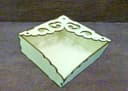Elegant Decorative Napkin Holder Laser Cut Vector File