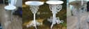 Elegant Decorative Pedestal Table Laser Cut Vector File