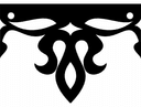 Elegant Decorative Scrollwork Ornament DXF Vector File