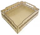 Elegant Decorative Serving Tray Laser Cut Vector File