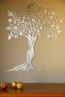 Elegant Filigree Tree Wall Art Laser Cut Vector File