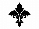 Elegant Fleur De Lys Vector Design for Laser Cutting DXF