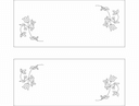 Elegant Floral Corner Flourish DXF Vector for CNC