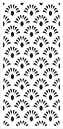 Elegant Floral Jali Pattern Vector for Laser Cutting