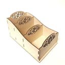 Elegant Floral Kitchen Spice Rack - Laser Cut Vector File