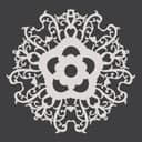 Elegant Floral Mandala Laser Cut Vector Pattern DXF File
