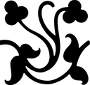 Elegant Floral Scroll Vector Design for Laser Cutting