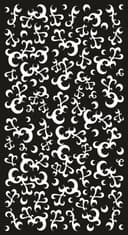 Elegant Floral Swirl Decorative Panel Vector File