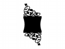 Elegant Grapevine Decorative Frame DXF Laser Cut File
