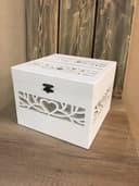 Elegant Heart Wedding Box Laser Cut File (SVG, DXF, CDR)