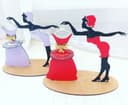 Elegant Lady Napkin Holder Laser Cut Vector File